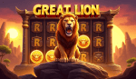 Great Lion Slot Gacor dari DragoonSoft – Kejutan Hadiah di Tengah Alam Liar!
